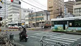 Level junction at Ōtemachi Station