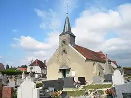 The church in Izeure