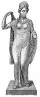 Roman bronze figurine, Öland, Sweden. Possibly Venus or Juno.