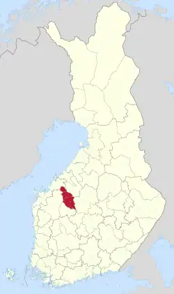 Location of Järviseutu