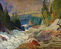 Falls, Montreal River, 1920, Art Gallery of Ontario, Toronto
