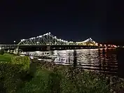 J. C. Van Horn Bridge at night