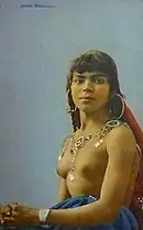 J. GarriguesYoung Bedouin girl