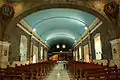 View of the nave from under the dome