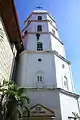 Back view of the belfry