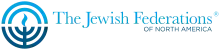 The logo of Jewish Federations of North America