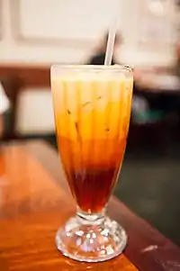 Image 45Thai iced tea is a popular drink in Thailand and in many parts of the world.  (from List of national drinks)