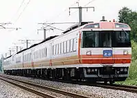 A KiHa 183 series DMU on a Hokuto service in 1992