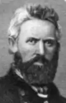 old picture of Union colonel with gray hair and black beard
