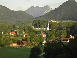 View towards Jachenau