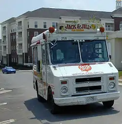 Chevrolet Step-Van used as a "Jack & Jill" ice cream truck