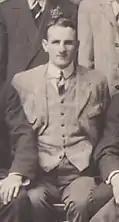 Jack Jones with the British Isles team in 1910