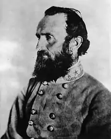 Maj. Gen.Stonewall Jackson, (Left Wing), CSA