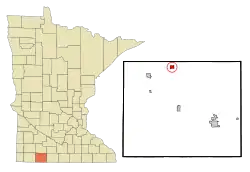 Location of Wilder, Minnesota