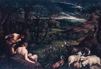 Jacopo Bassano, Earthly Paradise, c. 1573, Galleria Doria Pamphilj, Rome