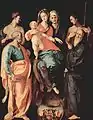 Pontormo, Madonna with Child, Saint Anne and Four Saints