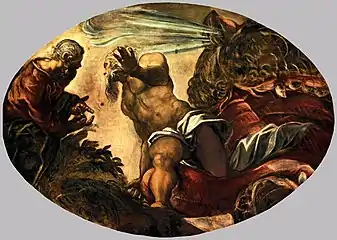 Jonah Leaves the Whale Tintoretto