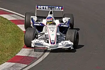 Jacques Villeneuve at the 2006 Canadian Grand Prix.