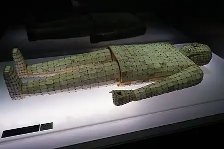 Jade Burial Suit Sewn With Copper Thread, Lalishan