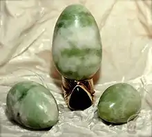 Jade eggs (or Yoni eggs) have been marketed for use in vaginal weightlifting.