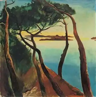 Landscape by the Sea