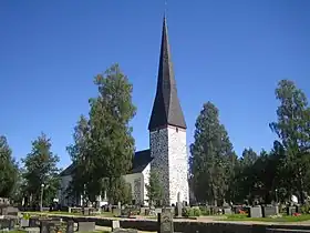 Pedersöre Church in Jakobstad, Finland