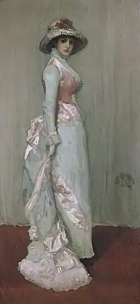 Nocturne in Pink and Grey, Portrait of Lady Meux, 1881–1882