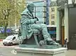 Statue of James Clerk Maxwell by Alexander Stoddart dating from 2008, at the east end of George Street.