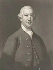 James Habersham is depicted in a painting
