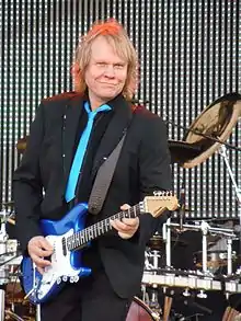 Young performing with Styx in 2010