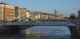 James Joyce Bridge - looking downstream