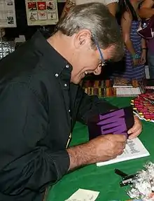 James Lee at a book signing in 2012