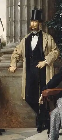 His second son, then Comte Etienne de Ganay, by James Tissot, 1868.