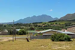 View over Jamestown towards Stellenbosch