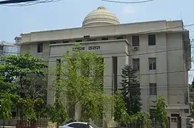 An art deco building in Chittagong