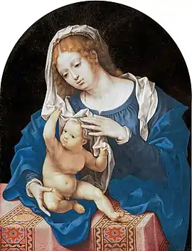 Madonna and Child Playing with the Veil 1520–1530, Mauritshuis