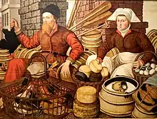 Market Scene by Jan van Horst, 1569
