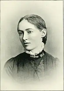A portrait of Jane Barlow from a photograph by Lafayette Studio (1903).