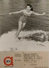Janelle Kirtley Masters Water Ski Tournament ABC Wide World of Sports (1962)
