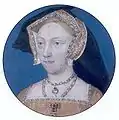 Jane Seymour, portrait miniature c. 1536–37, Lucas Horenbout