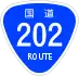 National Route 202 shield