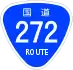 National Route 272 shield