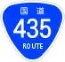 National Route 435 shield