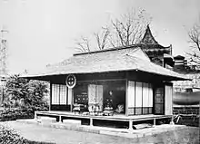 Japanese Satsuma pavilion at the French expo 1867.