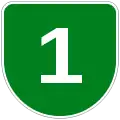 Urban expressway shield
