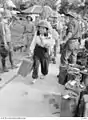 Japanese civilians and soldiers leaving North Borneo after the surrender of Japan