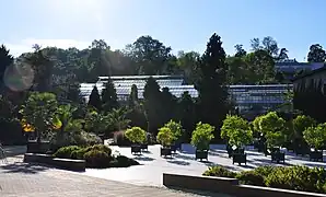 Botanical garden of Montet greenhouses