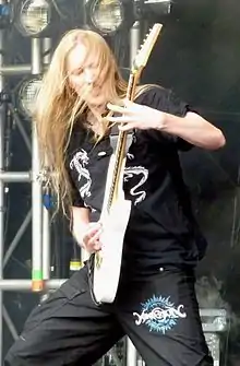 Jari Mäenpää at Bloodstock Open Air in 2011.