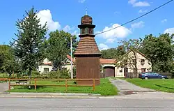 Belfry in the centre of Jarošov