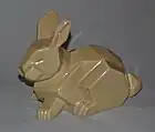 Jaru Art Products cubist rabbit.